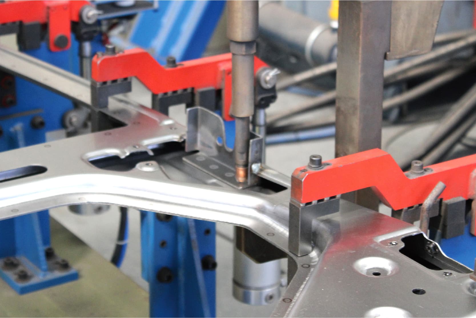 Automated Mechanical Spot Welding