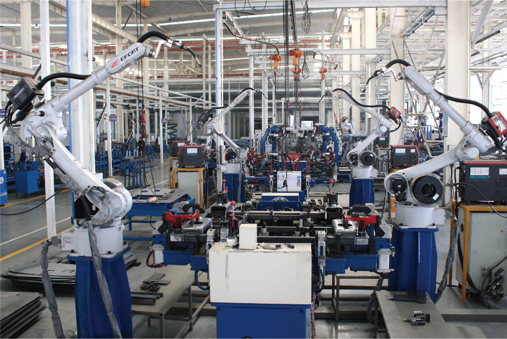 Sany Loader Intelligent Production Line
